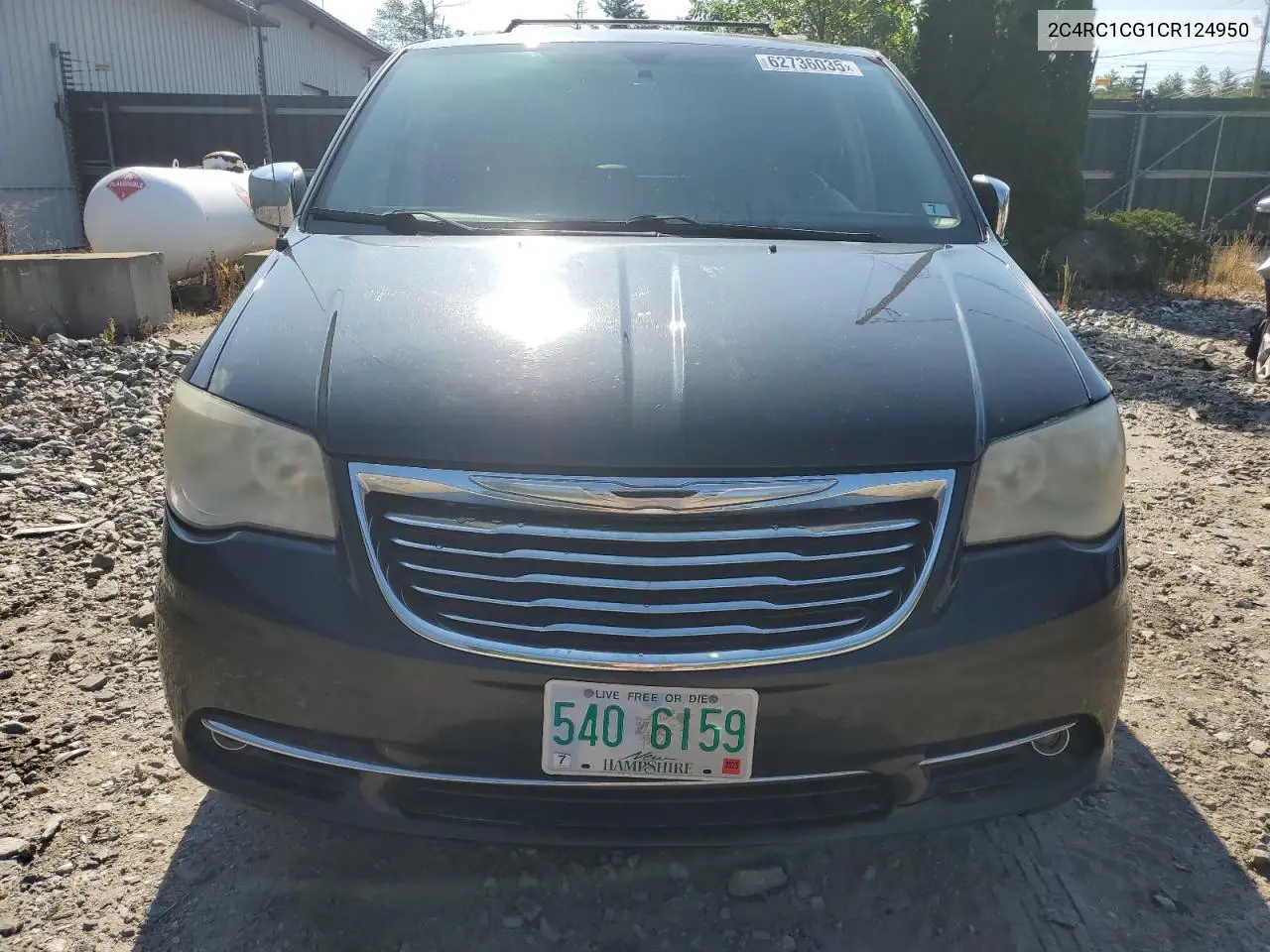 2012 Chrysler Town & Country Touring L VIN: 2C4RC1CG1CR124950 Lot: 62736035