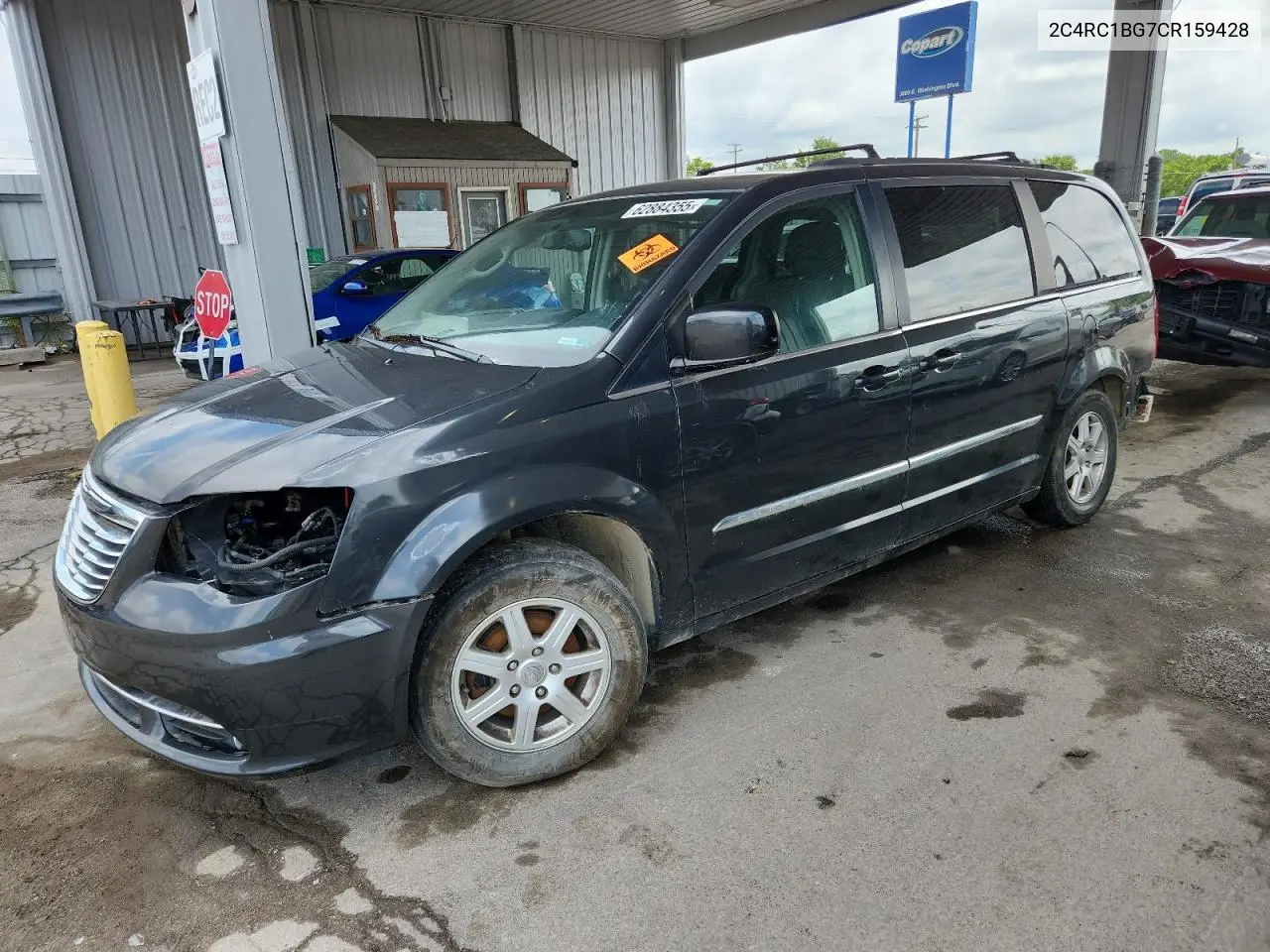 2012 Chrysler Town & Country Touring VIN: 2C4RC1BG7CR159428 Lot: 62884355