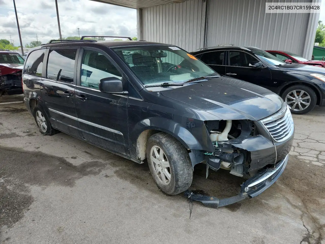 2012 Chrysler Town & Country Touring VIN: 2C4RC1BG7CR159428 Lot: 62884355