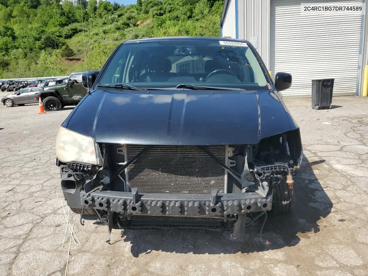 2013 Chrysler Town & Country Touring VIN: 2C4RC1BG7DR744589 Lot: 55592955