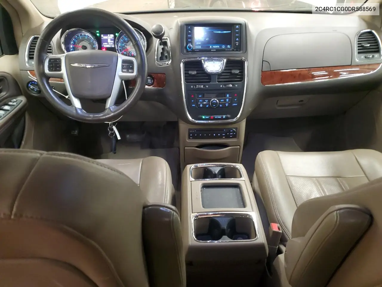 2013 Chrysler Town & Country Touring L VIN: 2C4RC1CG0DR588569 Lot: 56395275