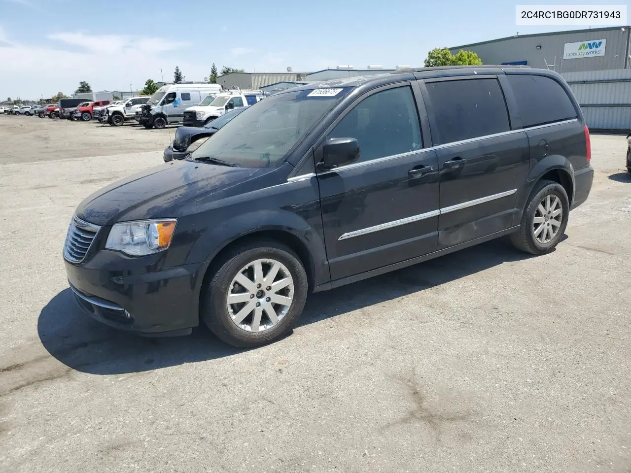 2013 Chrysler Town & Country Touring VIN: 2C4RC1BG0DR731943 Lot: 61636675