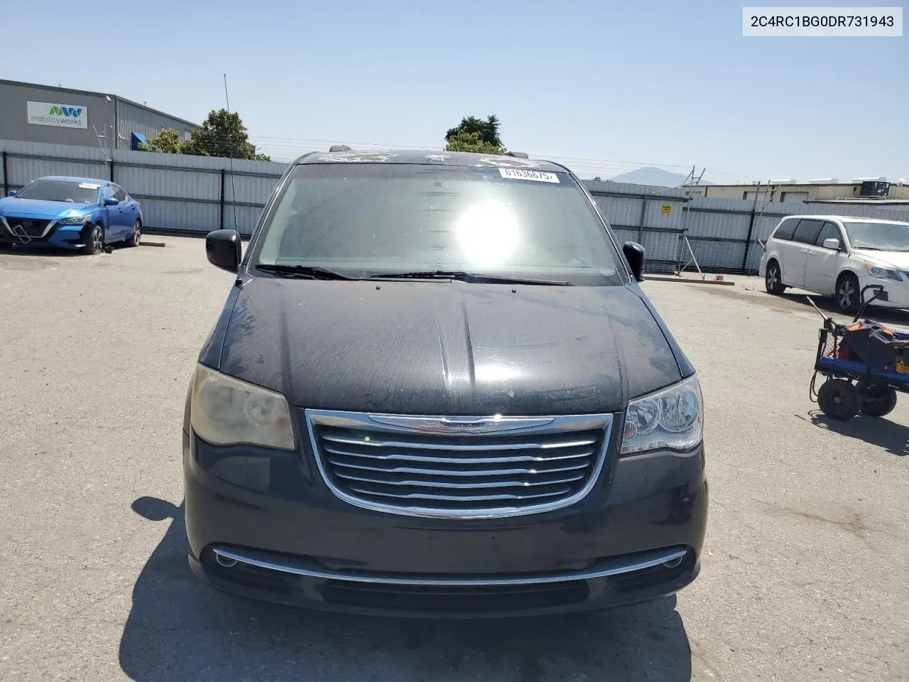 2013 Chrysler Town & Country Touring VIN: 2C4RC1BG0DR731943 Lot: 61636675