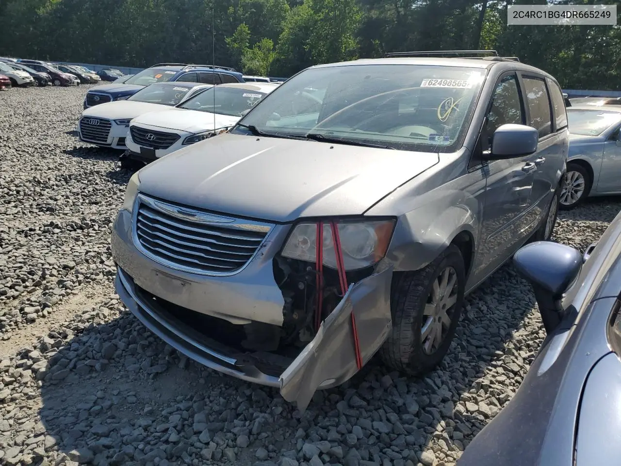 2013 Chrysler Town & Country Touring VIN: 2C4RC1BG4DR665249 Lot: 62498565