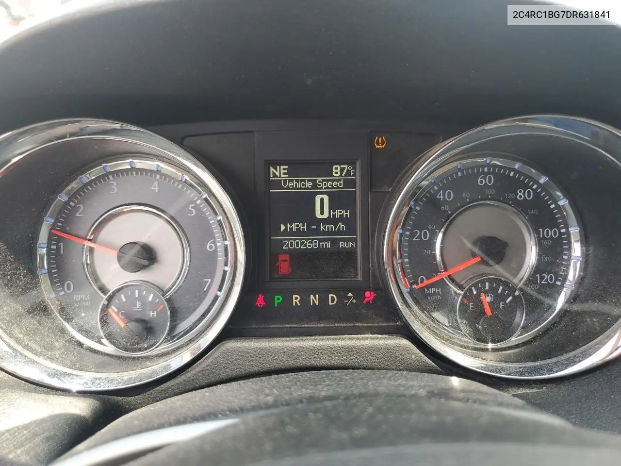 2013 Chrysler Town & Country Touring VIN: 2C4RC1BG7DR631841 Lot: 64693455