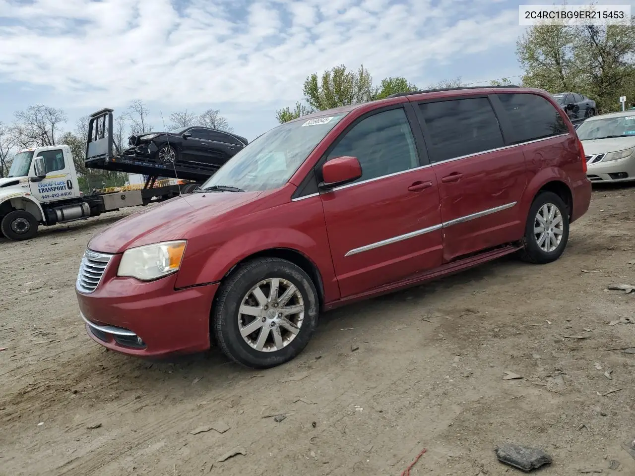 2014 Chrysler Town & Country Touring VIN: 2C4RC1BG9ER215453 Lot: 52398545