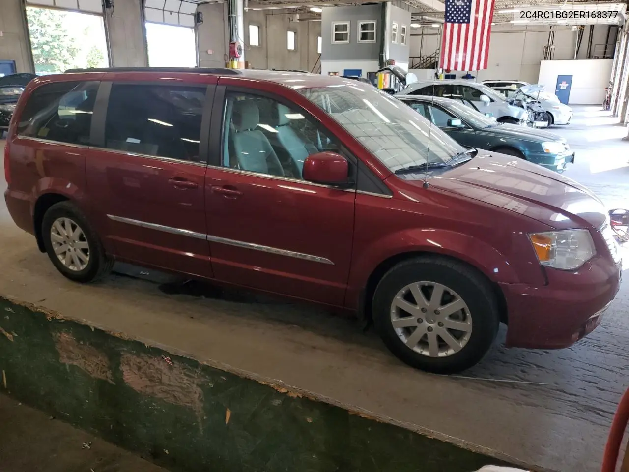 2014 Chrysler Town & Country Touring VIN: 2C4RC1BG2ER168377 Lot: 56658655