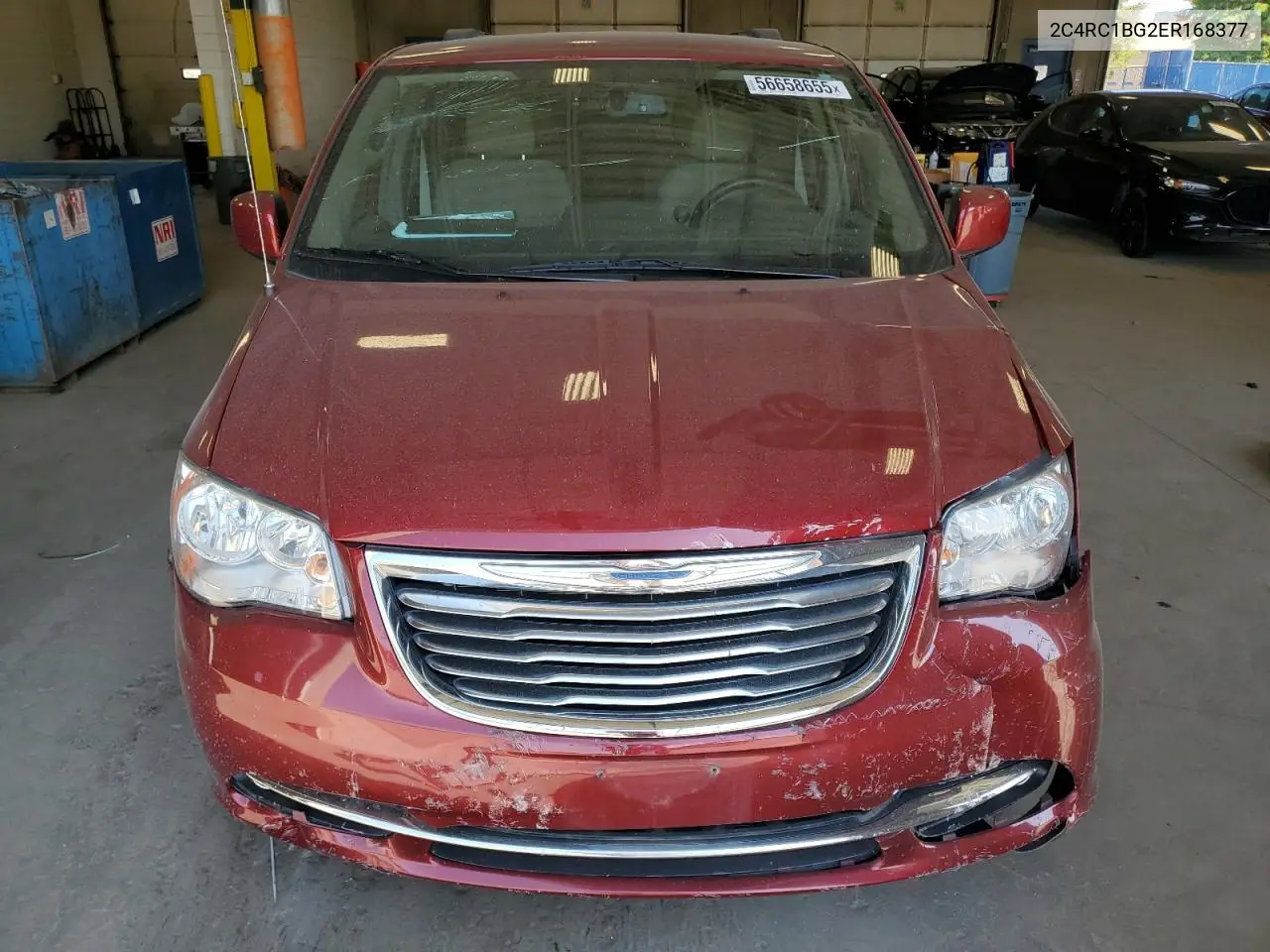 2014 Chrysler Town & Country Touring VIN: 2C4RC1BG2ER168377 Lot: 56658655