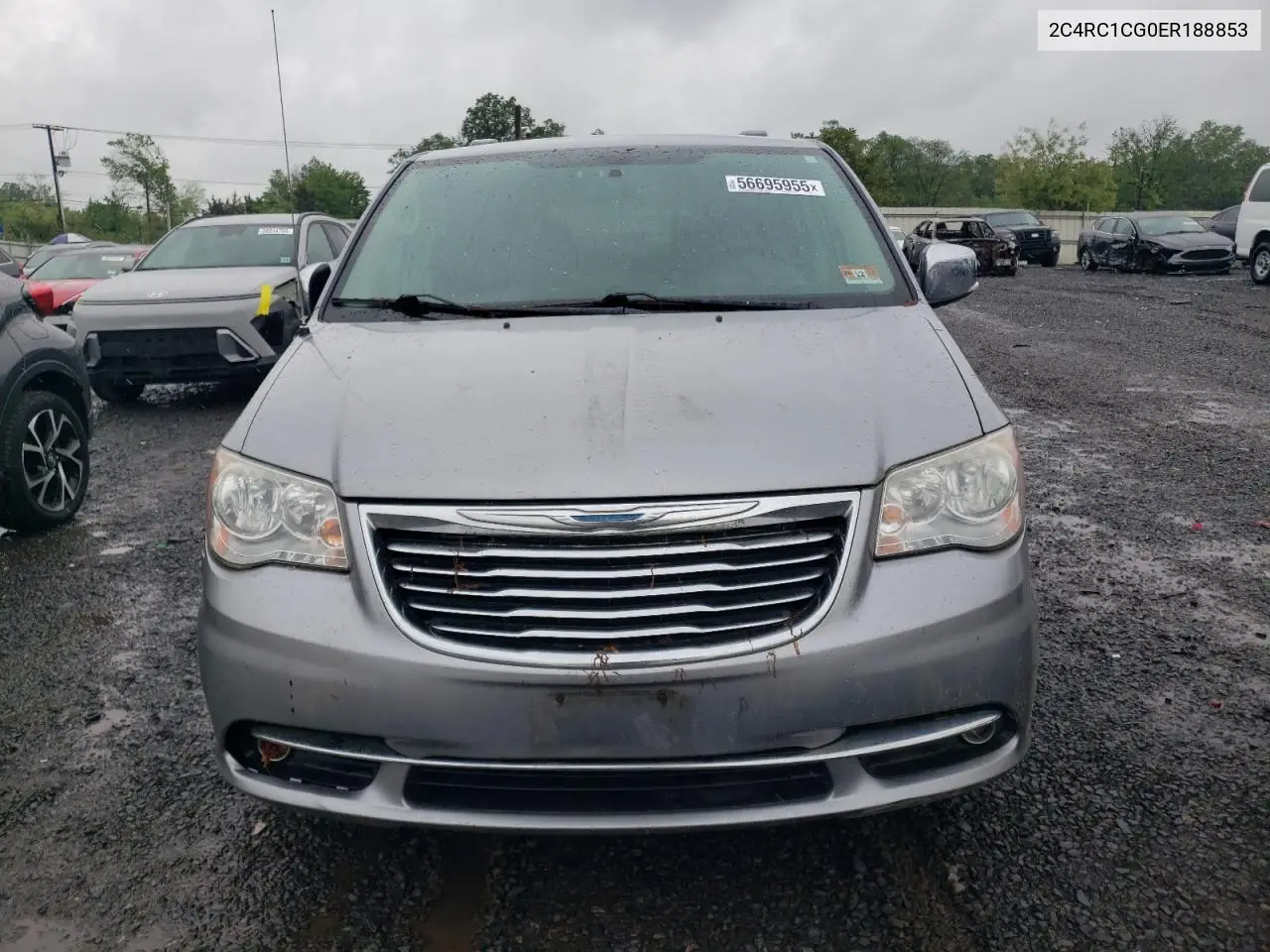 2014 Chrysler Town & Country Touring L VIN: 2C4RC1CG0ER188853 Lot: 56695955