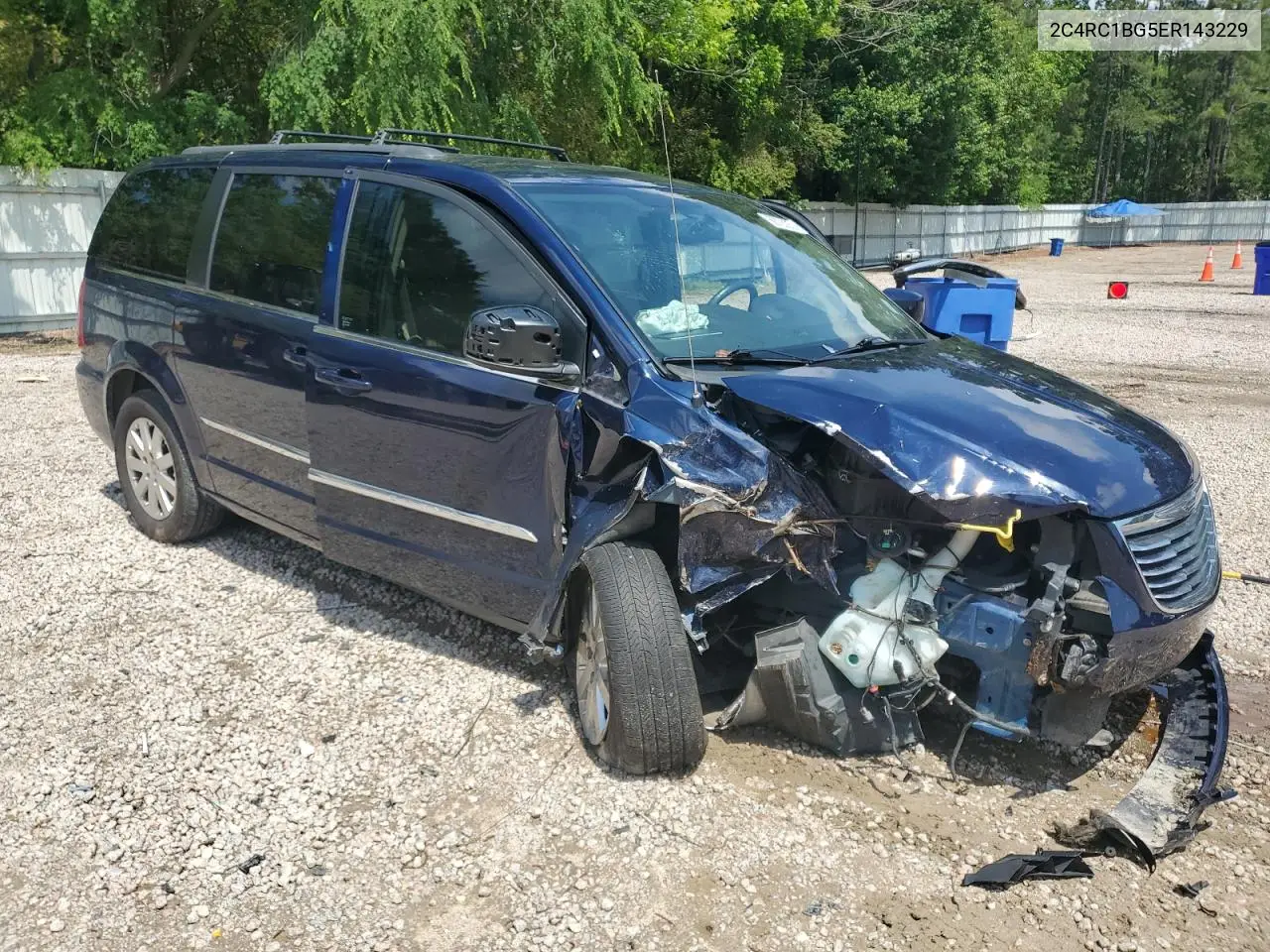 2014 Chrysler Town & Country Touring VIN: 2C4RC1BG5ER143229 Lot: 56723055