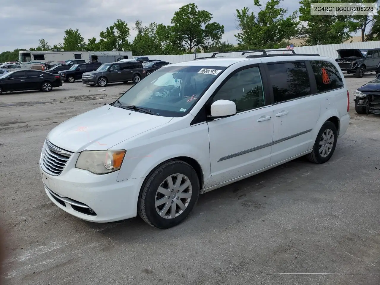 2c4rc1bg0er208228 2C4RC1BG0ER208228 2014 Chrysler Town & Country Touring