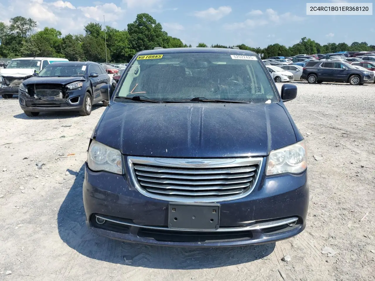 2014 Chrysler Town & Country Touring VIN: 2C4RC1BG1ER368120 Lot: 62022425