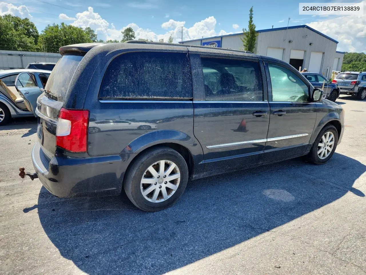 2014 Chrysler Town & Country Touring VIN: 2C4RC1BG7ER138839 Lot: 62869875