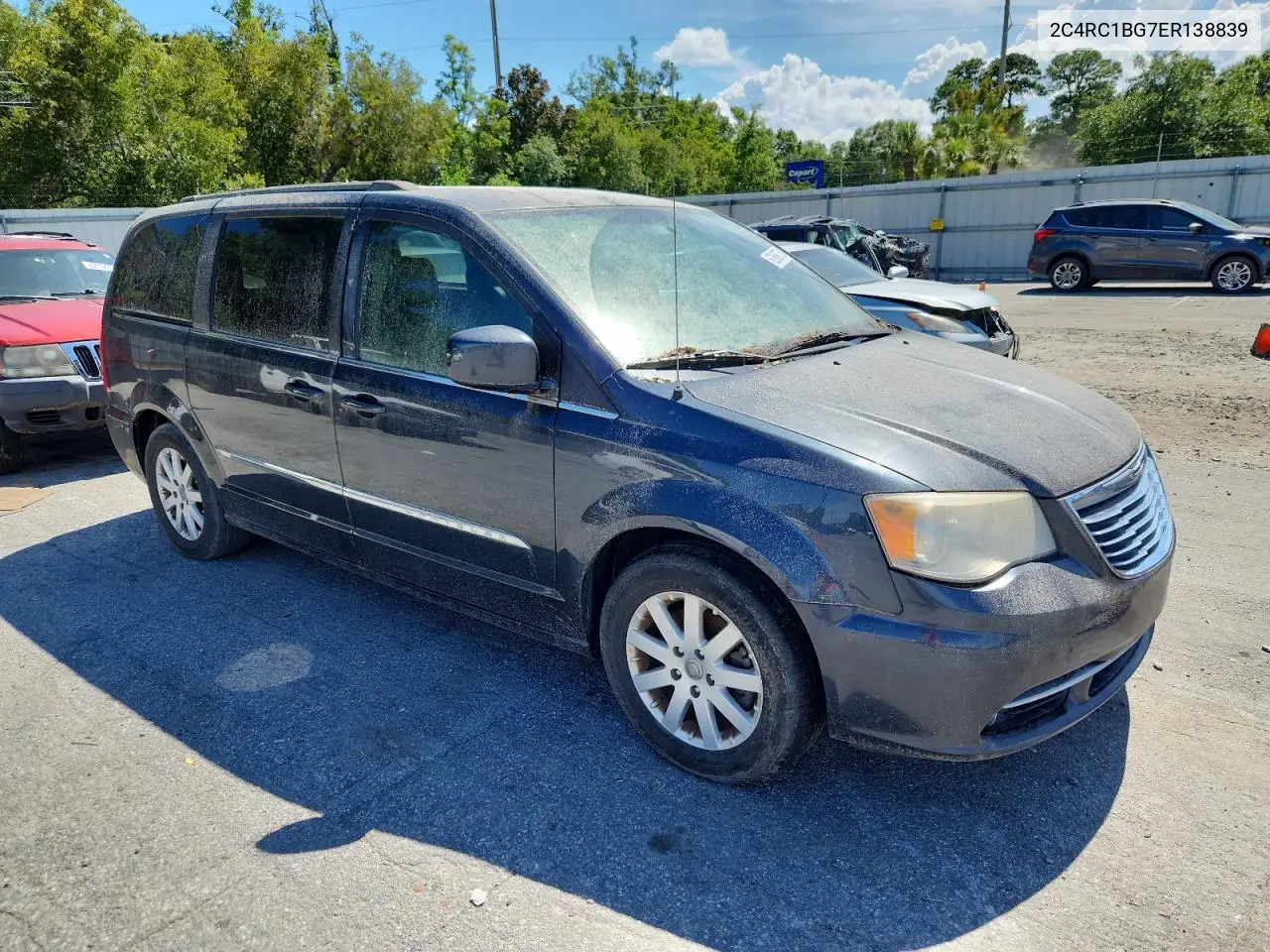 2014 Chrysler Town & Country Touring VIN: 2C4RC1BG7ER138839 Lot: 62869875