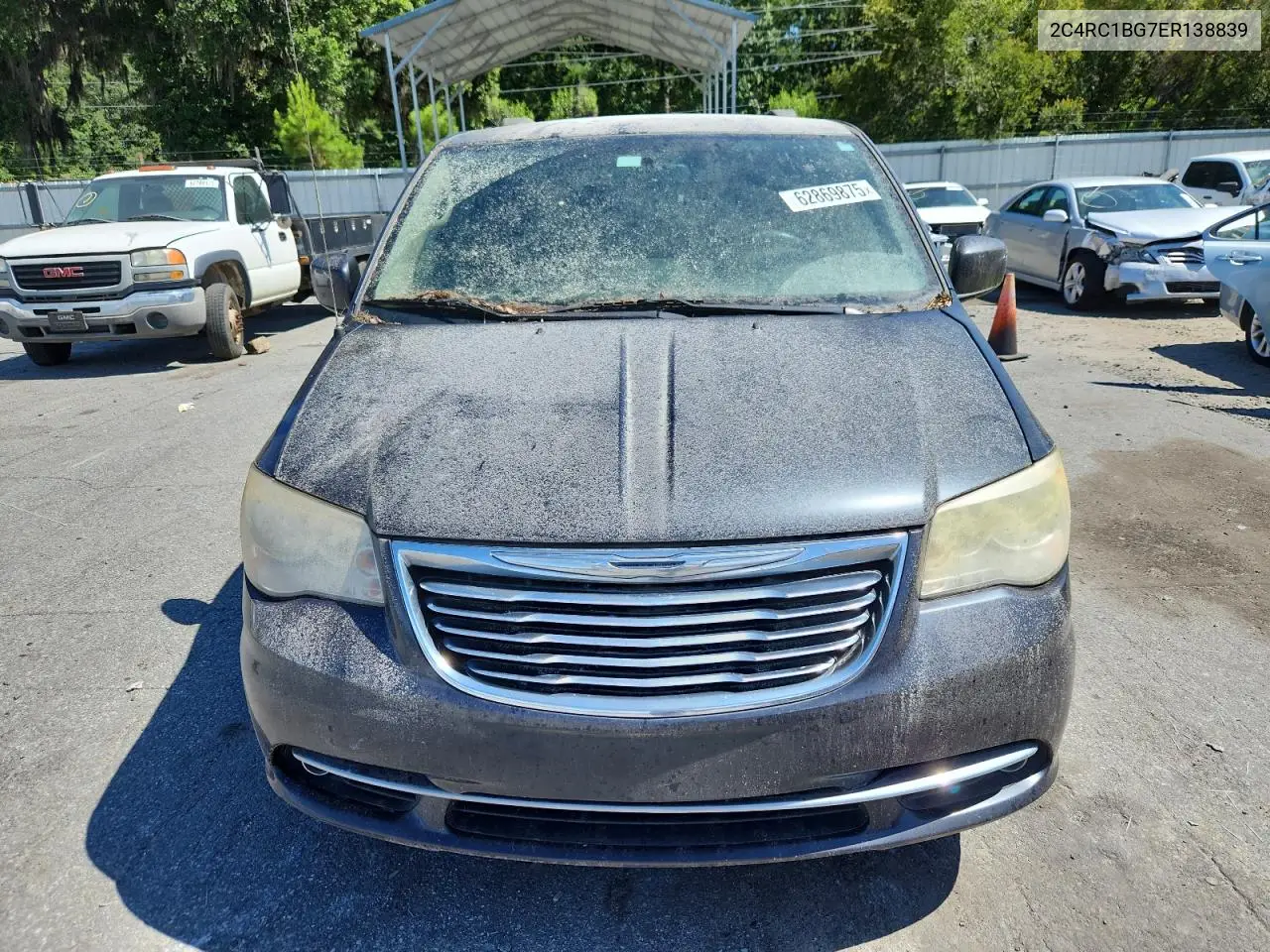 2014 Chrysler Town & Country Touring VIN: 2C4RC1BG7ER138839 Lot: 62869875