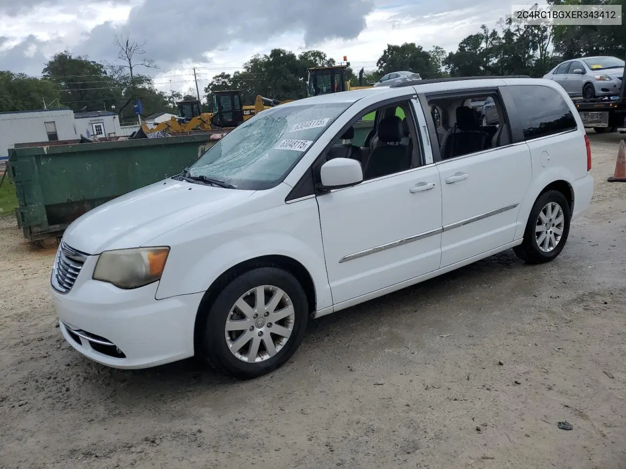 2c4rc1bgxer343412 2C4RC1BGXER343412 2014 Chrysler Town & Country Touring