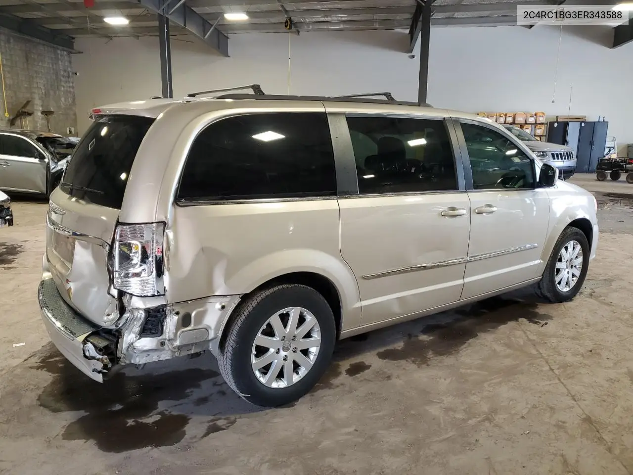 2014 Chrysler Town & Country Touring VIN: 2C4RC1BG3ER343588 Lot: 65353275