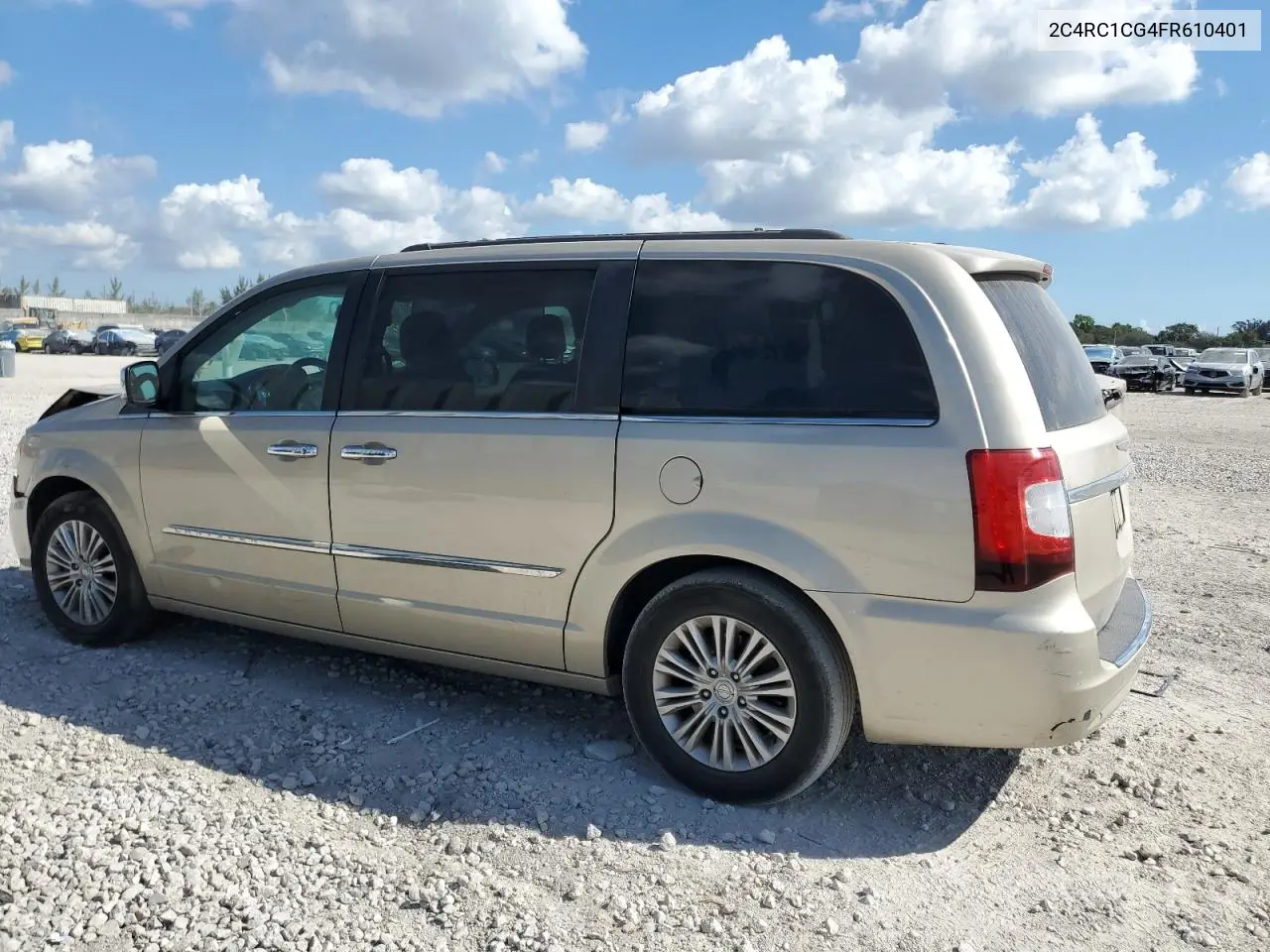 2015 Chrysler Town & Country Touring L VIN: 2C4RC1CG4FR610401 Lot: 44708555