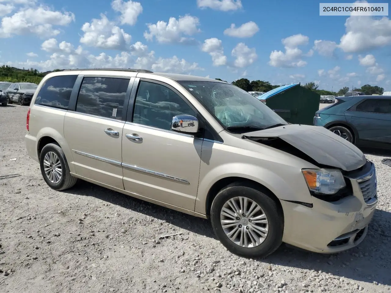 2015 Chrysler Town & Country Touring L VIN: 2C4RC1CG4FR610401 Lot: 44708555