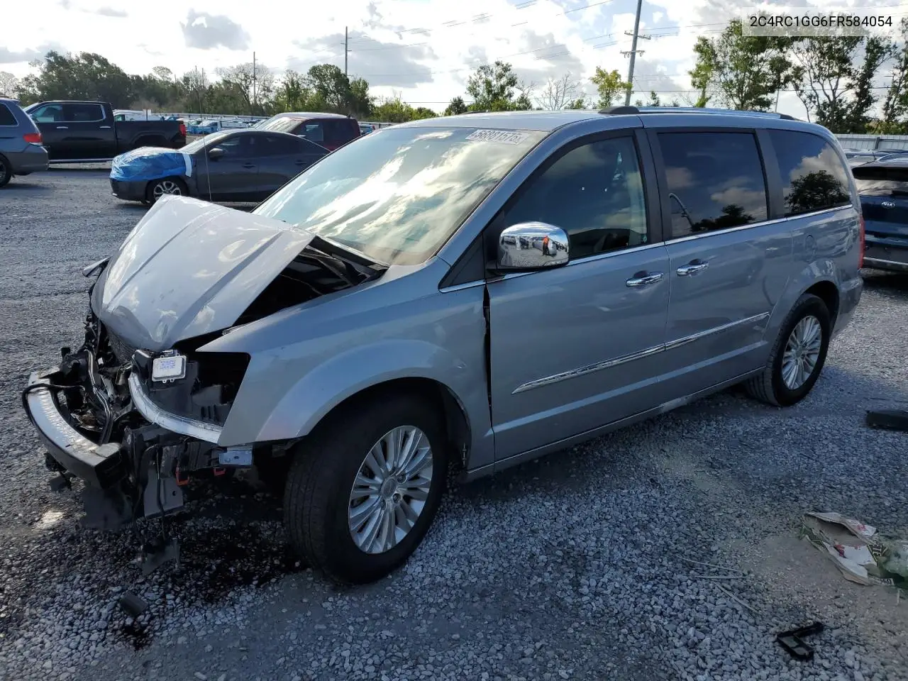 2015 Chrysler Town & Country Limited Platinum VIN: 2C4RC1GG6FR584054 Lot: 56881575