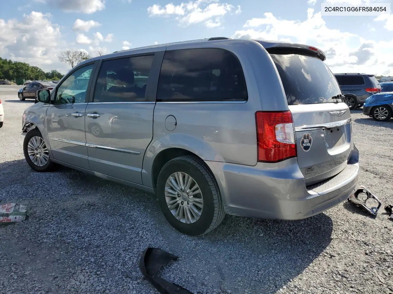 2015 Chrysler Town & Country Limited Platinum VIN: 2C4RC1GG6FR584054 Lot: 56881575