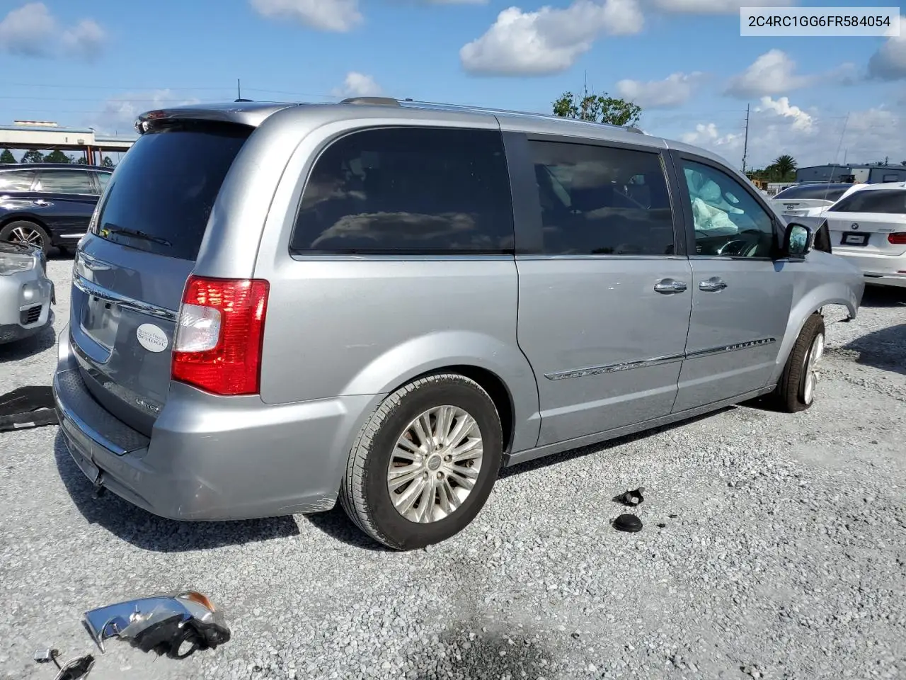2015 Chrysler Town & Country Limited Platinum VIN: 2C4RC1GG6FR584054 Lot: 56881575