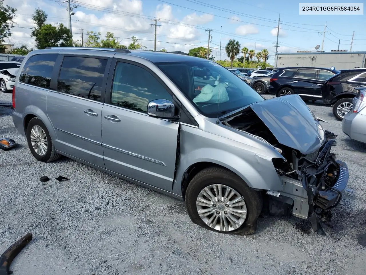 2015 Chrysler Town & Country Limited Platinum VIN: 2C4RC1GG6FR584054 Lot: 56881575