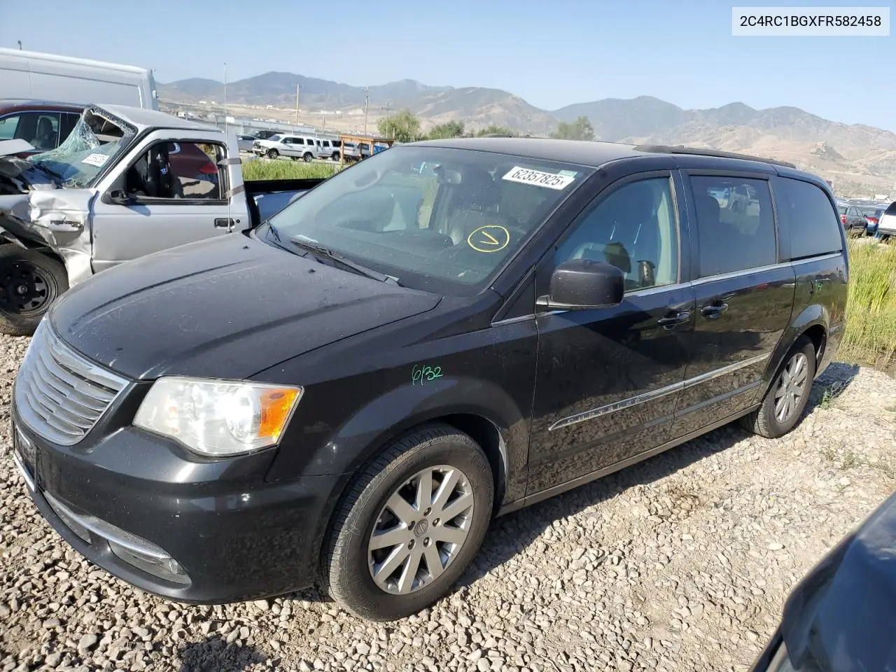 2015 Chrysler Town & Country Touring VIN: 2C4RC1BGXFR582458 Lot: 62357825