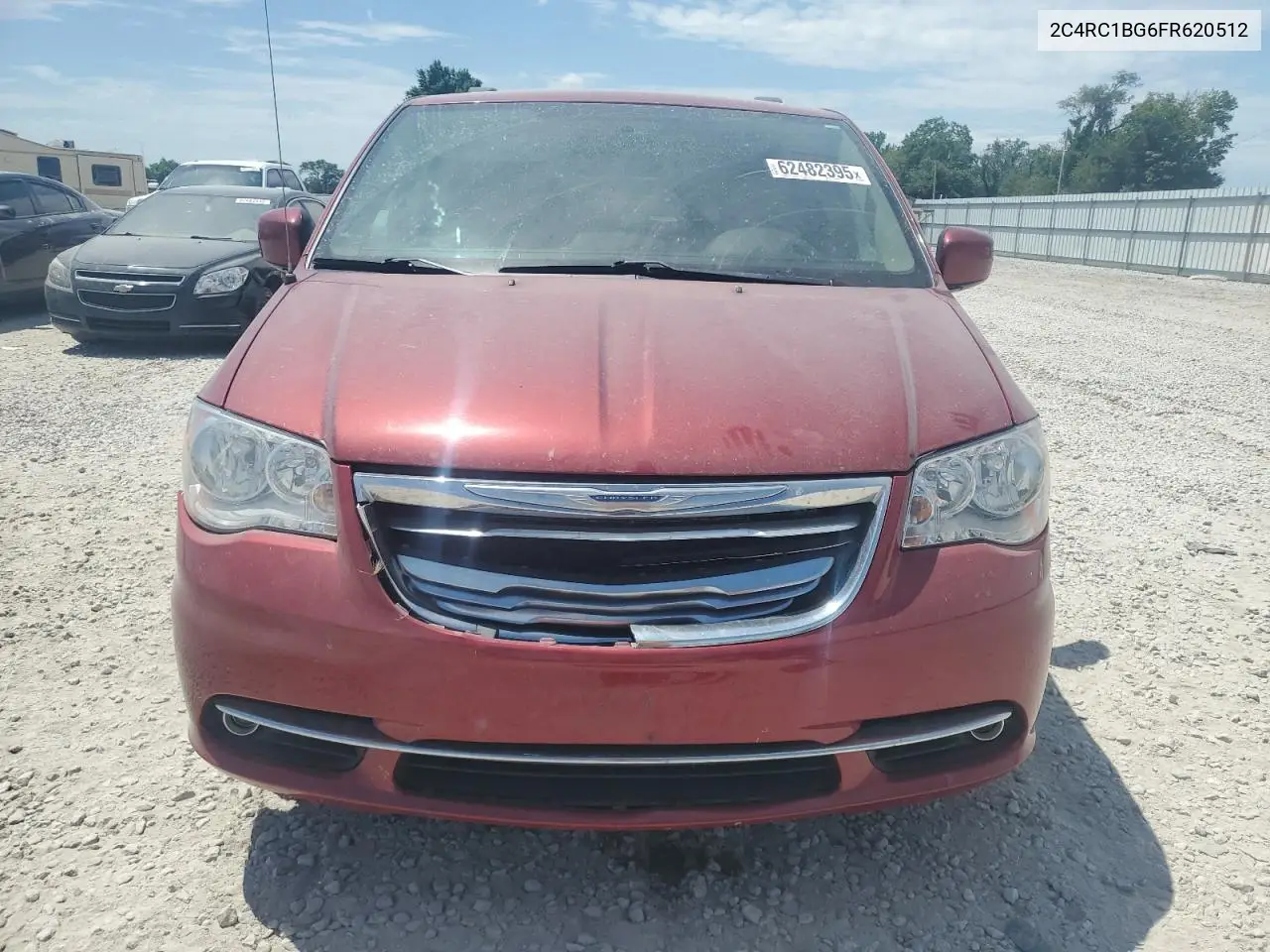 2015 Chrysler Town & Country Touring VIN: 2C4RC1BG6FR620512 Lot: 62482395