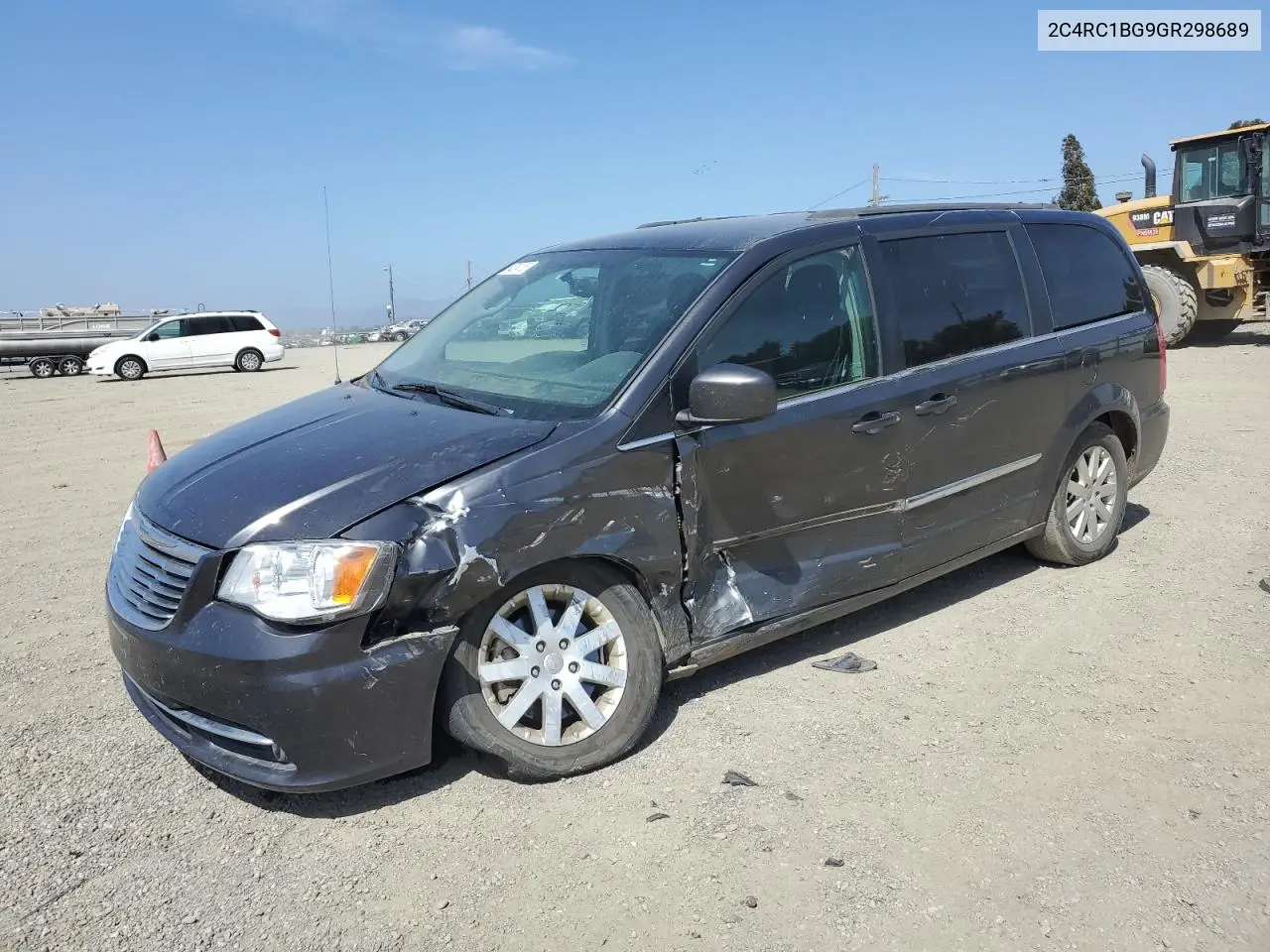 2016 Chrysler Town & Country Touring VIN: 2C4RC1BG9GR298689 Lot: 54264125