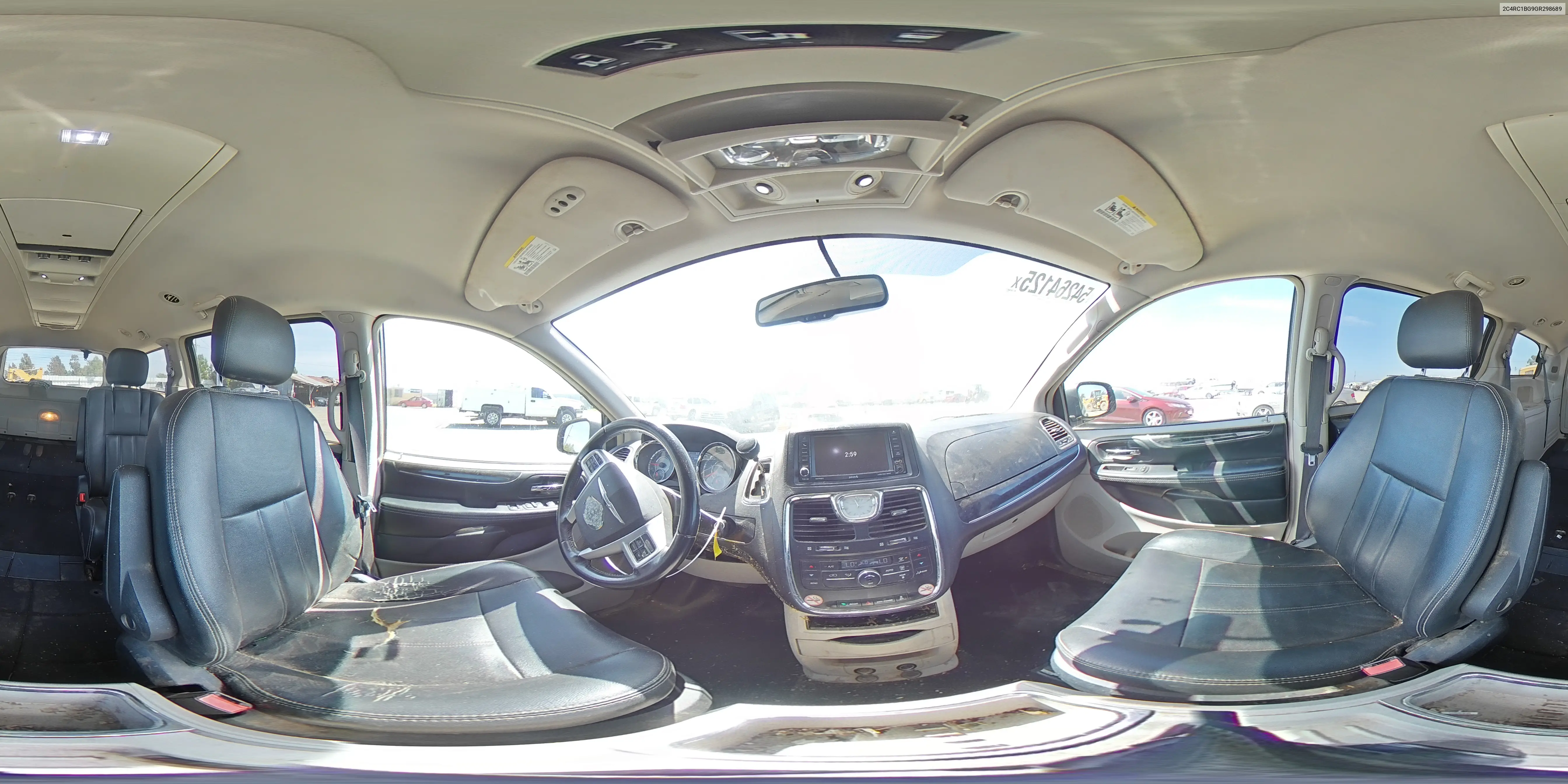 2016 Chrysler Town & Country Touring VIN: 2C4RC1BG9GR298689 Lot: 54264125
