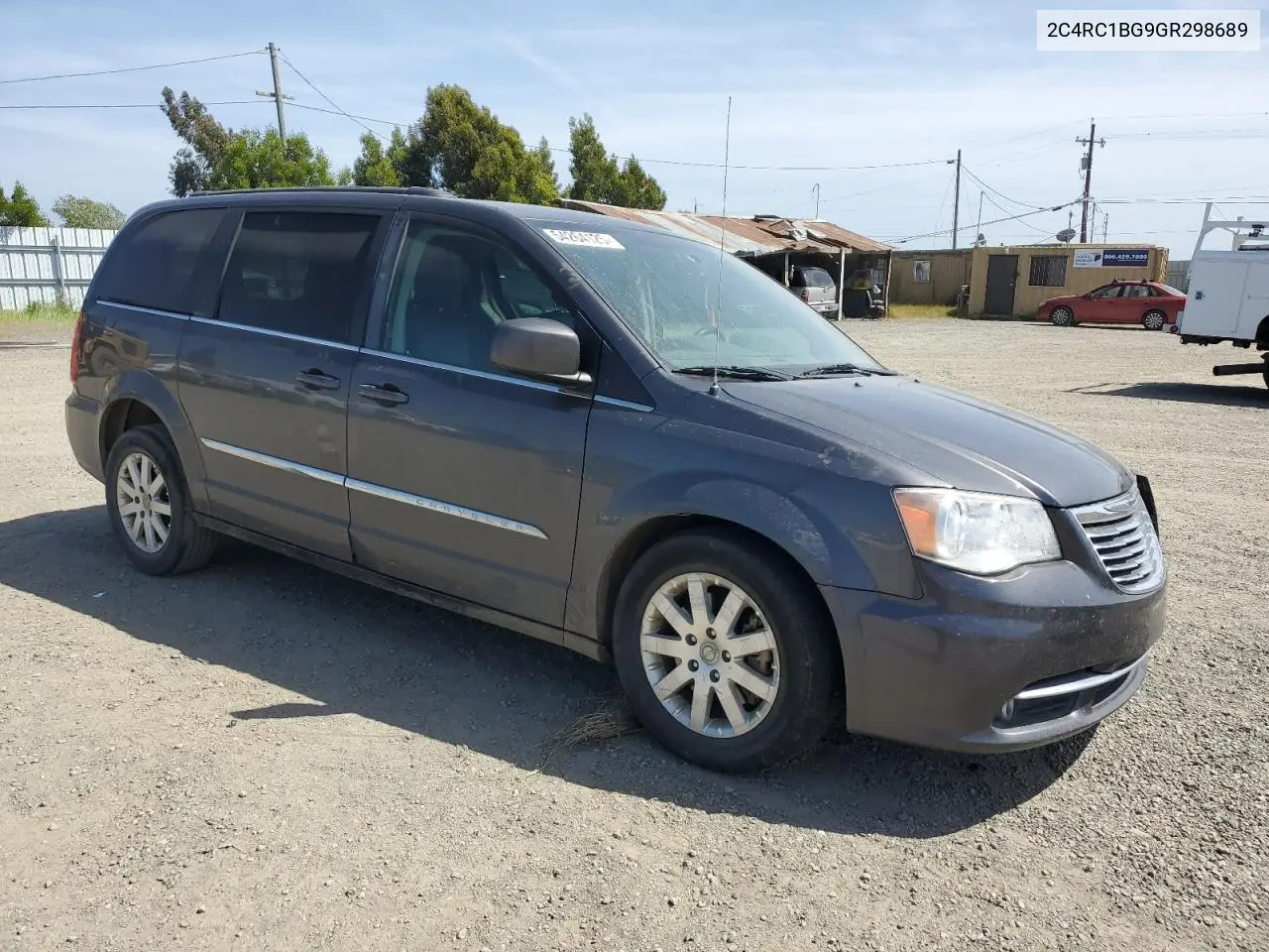 2016 Chrysler Town & Country Touring VIN: 2C4RC1BG9GR298689 Lot: 54264125
