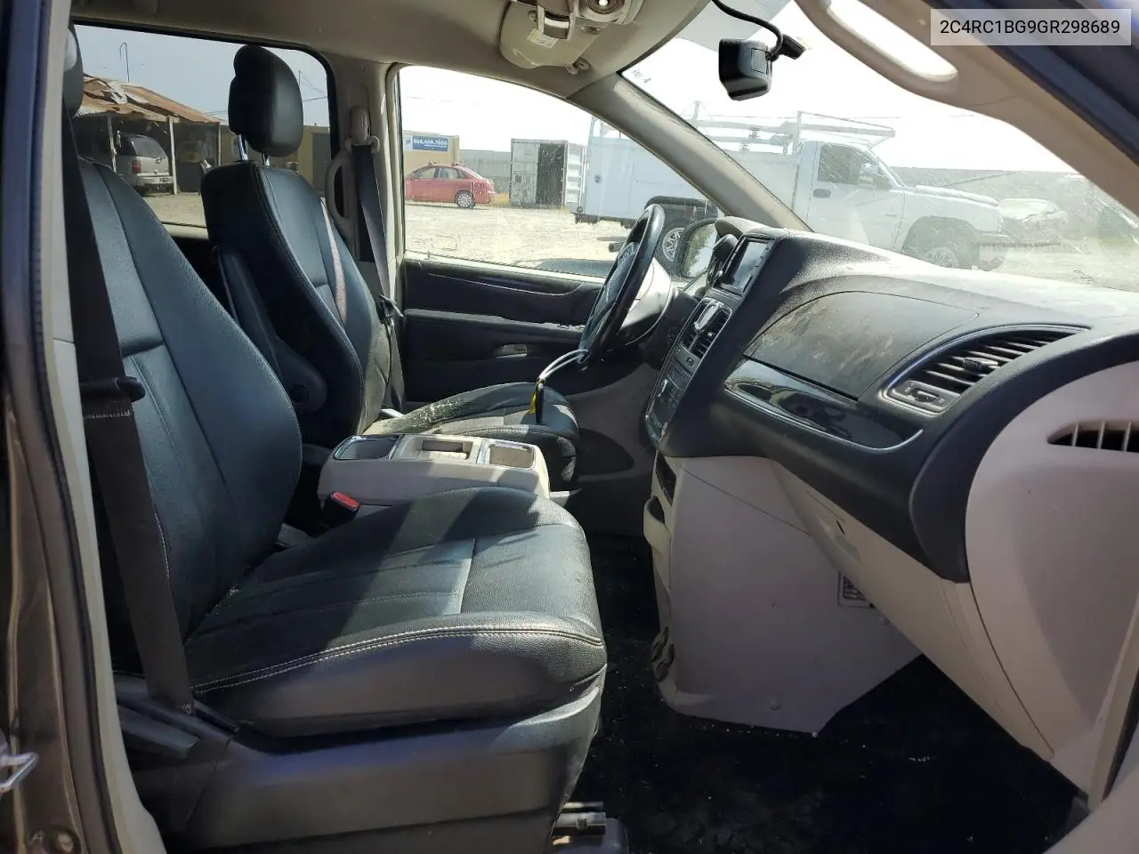 2016 Chrysler Town & Country Touring VIN: 2C4RC1BG9GR298689 Lot: 54264125