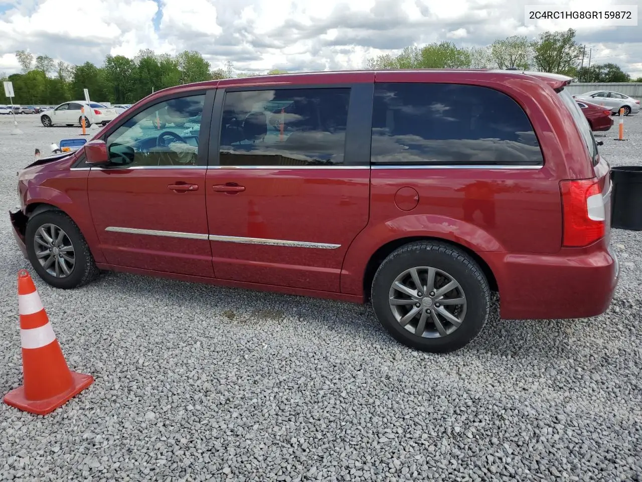 2016 Chrysler Town & Country S VIN: 2C4RC1HG8GR159872 Lot: 56740425