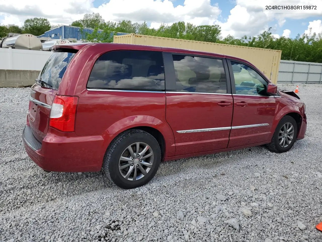 2016 Chrysler Town & Country S VIN: 2C4RC1HG8GR159872 Lot: 56740425