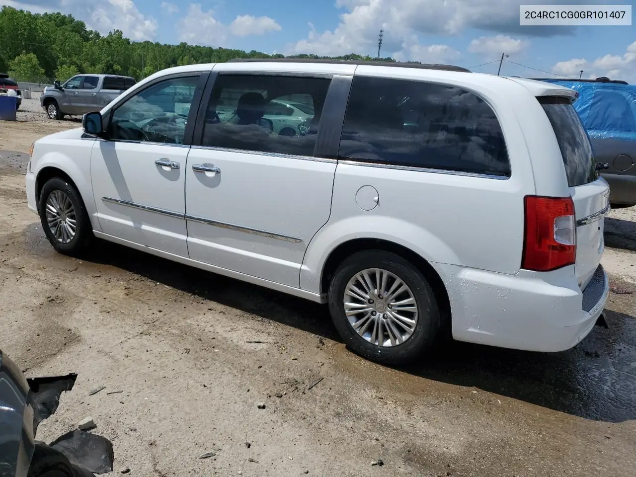 2016 Chrysler Town & Country Touring L VIN: 2C4RC1CG0GR101407 Lot: 56746155