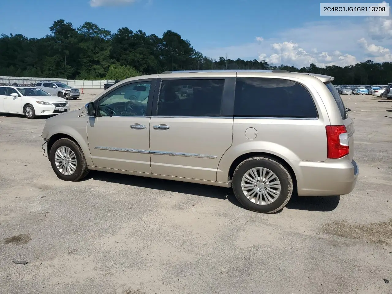 2016 Chrysler Town & Country Limited VIN: 2C4RC1JG4GR113708 Lot: 61962095