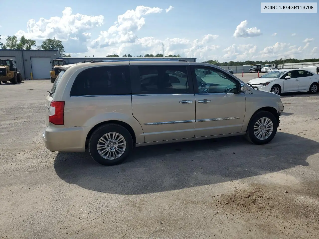 2016 Chrysler Town & Country Limited VIN: 2C4RC1JG4GR113708 Lot: 61962095