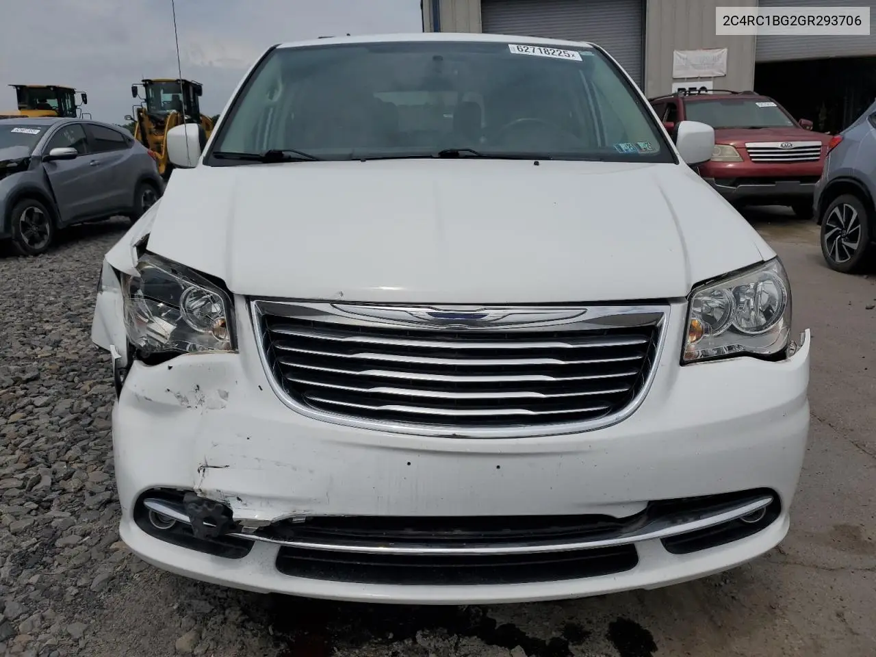 2016 Chrysler Town & Country Touring VIN: 2C4RC1BG2GR293706 Lot: 62718225