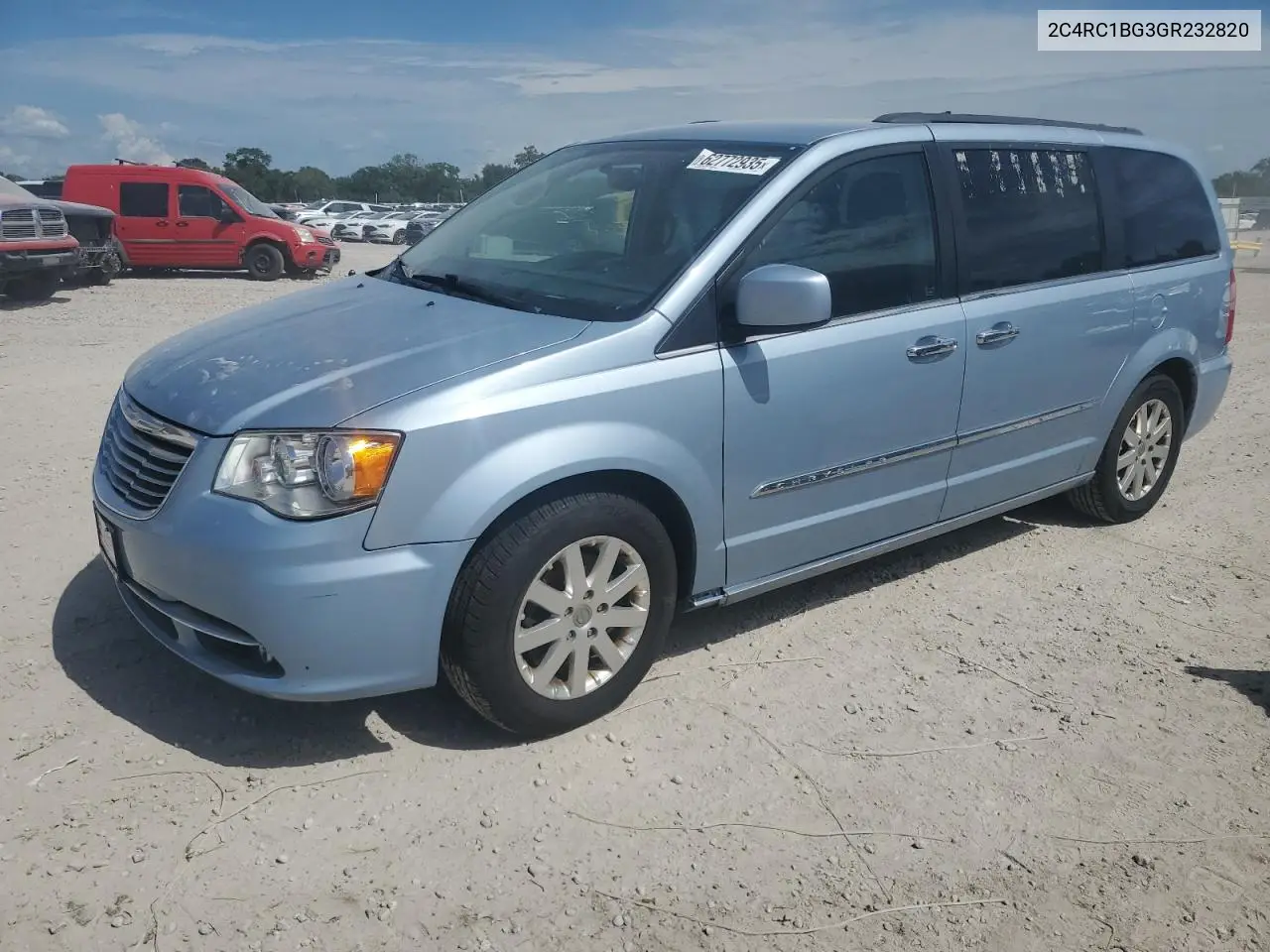 2016 Chrysler Town & Country Touring VIN: 2C4RC1BG3GR232820 Lot: 62772935