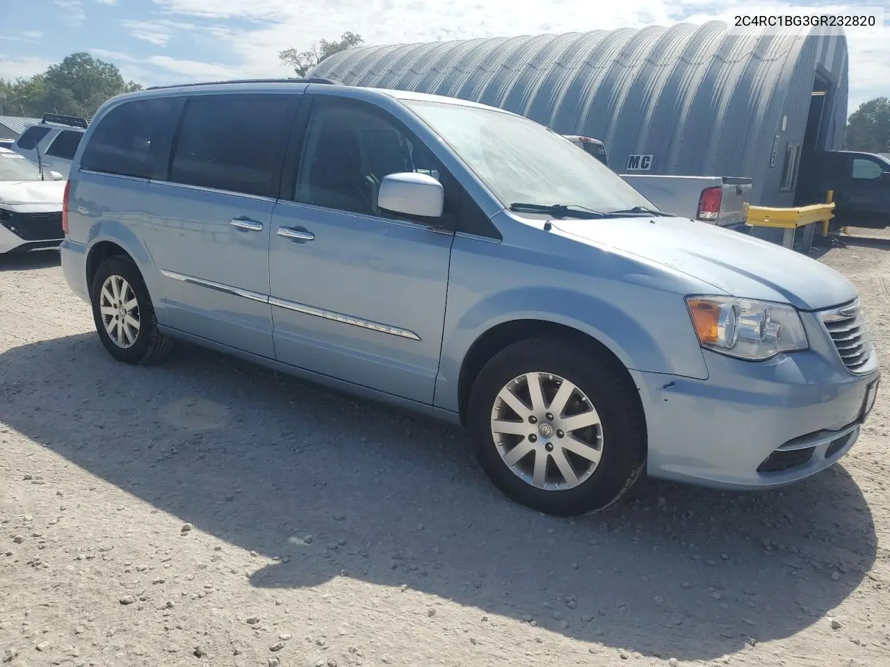 2016 Chrysler Town & Country Touring VIN: 2C4RC1BG3GR232820 Lot: 62772935
