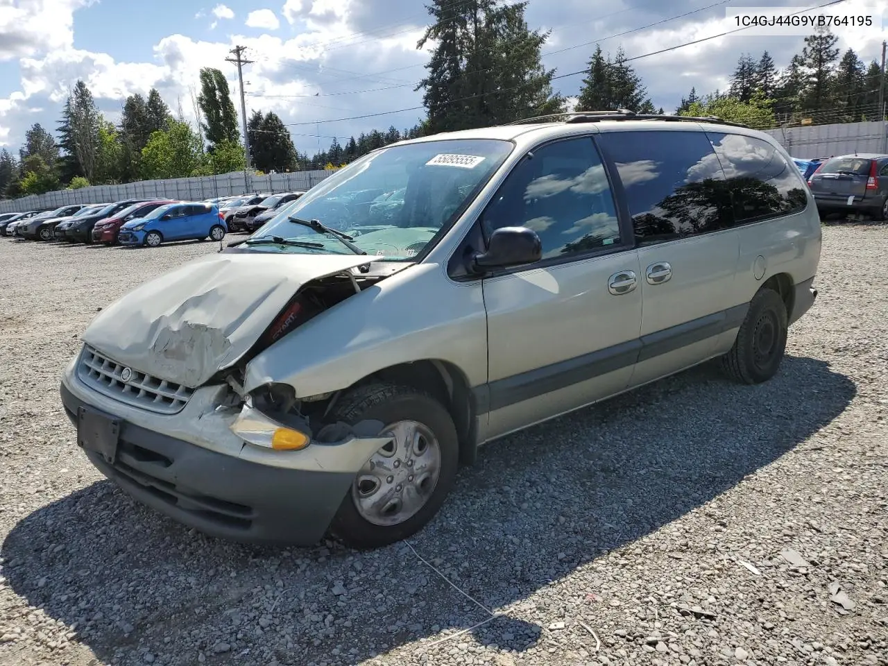 2000 Chrysler Grand Voyager Se VIN: 1C4GJ44G9YB764195 Lot: 55095555