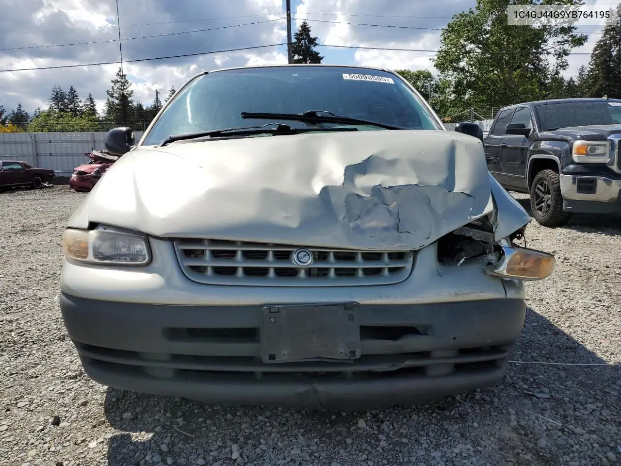 2000 Chrysler Grand Voyager Se VIN: 1C4GJ44G9YB764195 Lot: 55095555