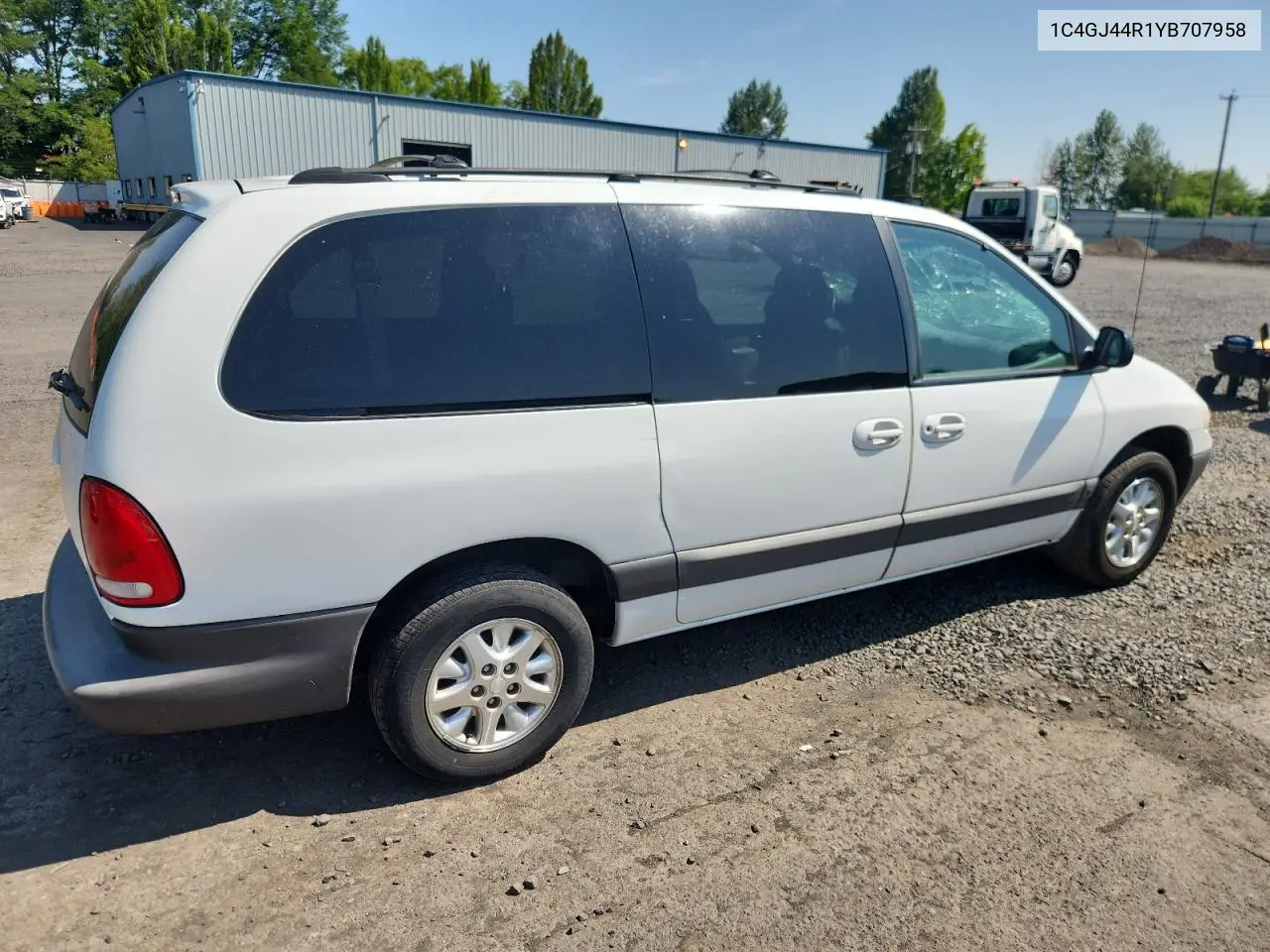 2000 Chrysler Grand Voyager Se VIN: 1C4GJ44R1YB707958 Lot: 62281135