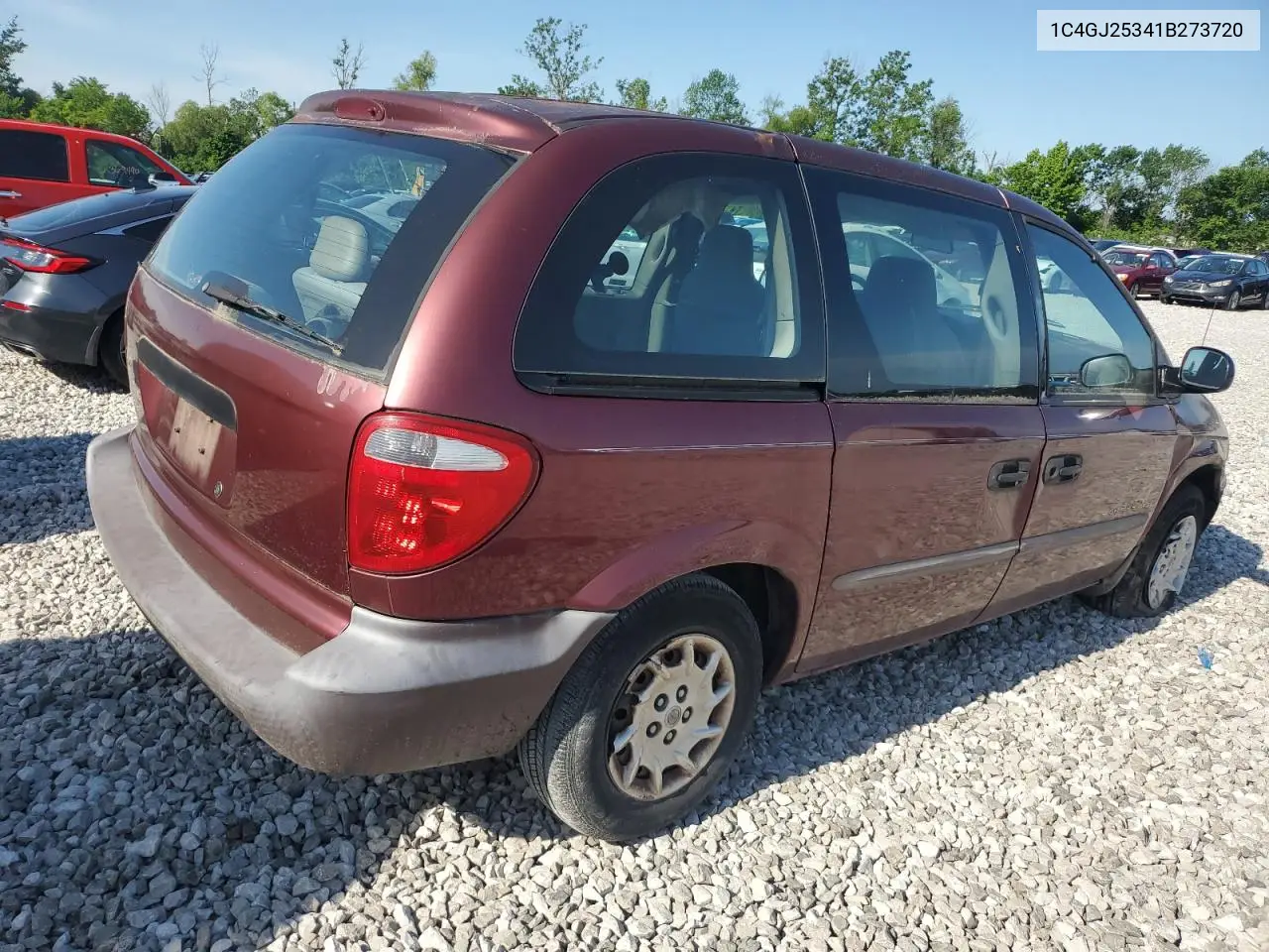 2001 Chrysler Voyager VIN: 1C4GJ25341B273720 Lot: 60911115