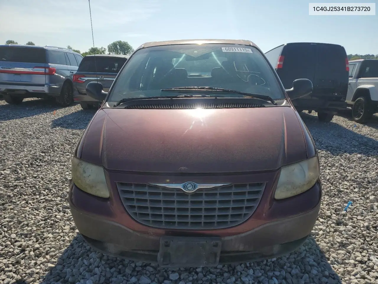 2001 Chrysler Voyager VIN: 1C4GJ25341B273720 Lot: 60911115
