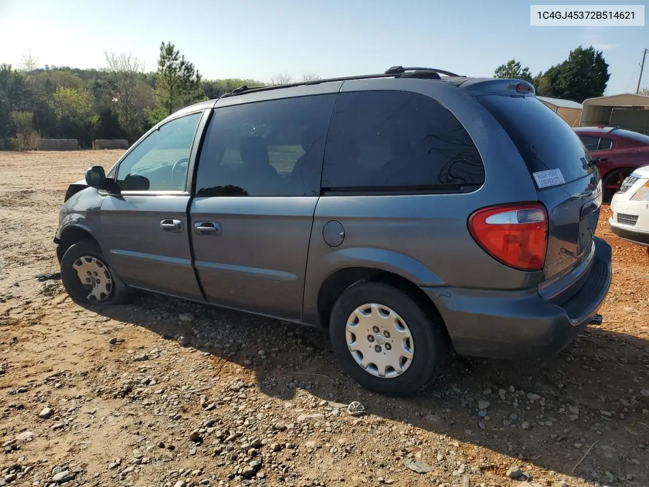 2002 Chrysler Voyager Lx VIN: 1C4GJ45372B514621 Lot: 51431435