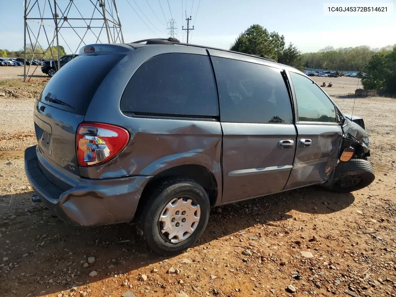 2002 Chrysler Voyager Lx VIN: 1C4GJ45372B514621 Lot: 51431435