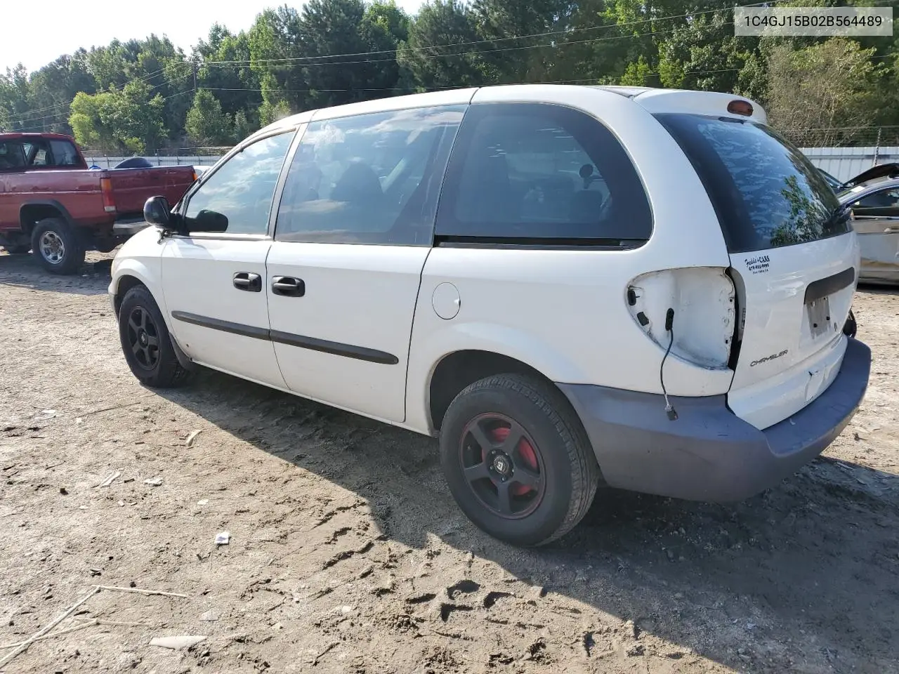 2002 Chrysler Voyager Ec VIN: 1C4GJ15B02B564489 Lot: 61144965