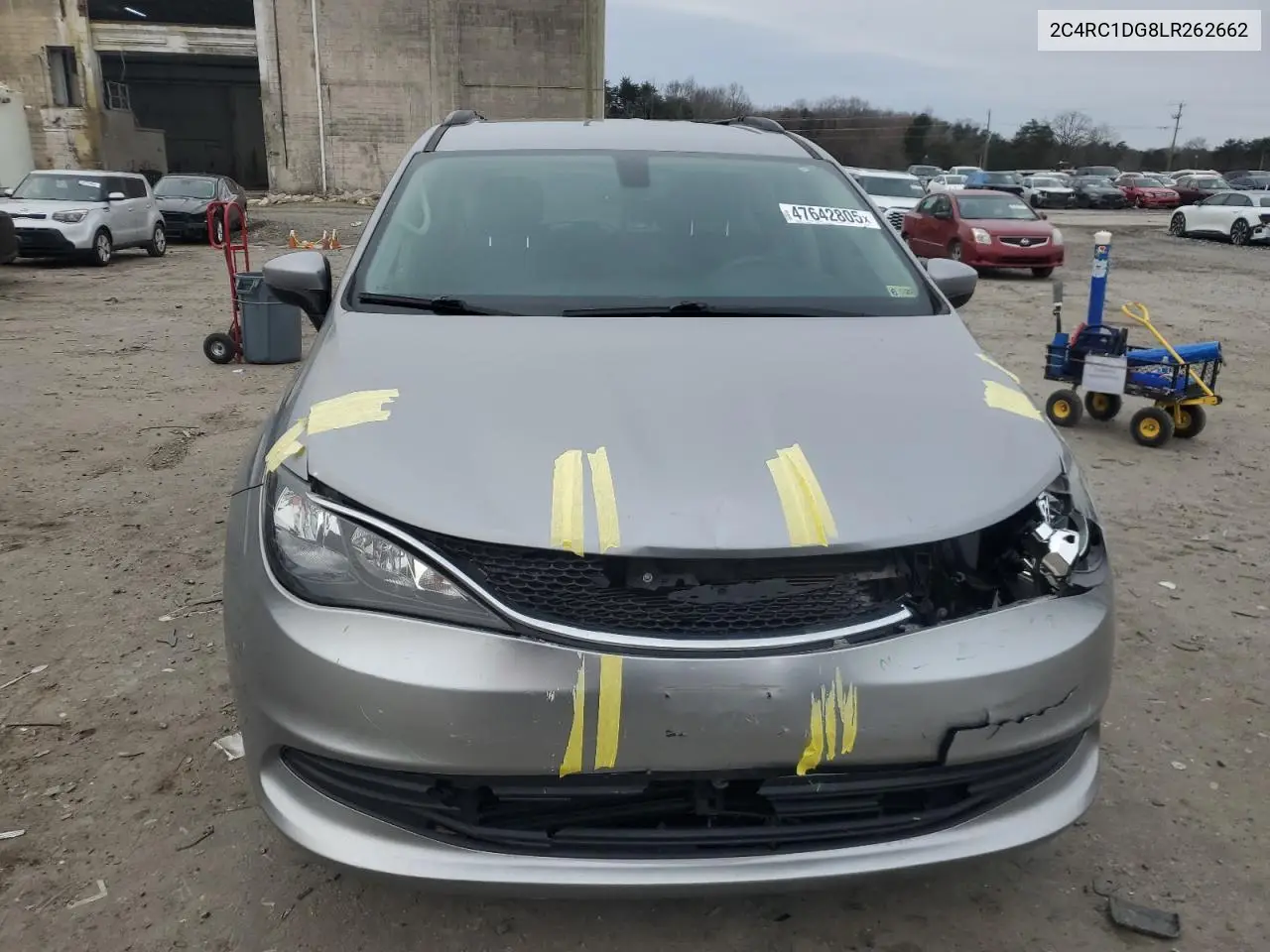 2020 Chrysler Voyager Lxi VIN: 2C4RC1DG8LR262662 Lot: 47642805